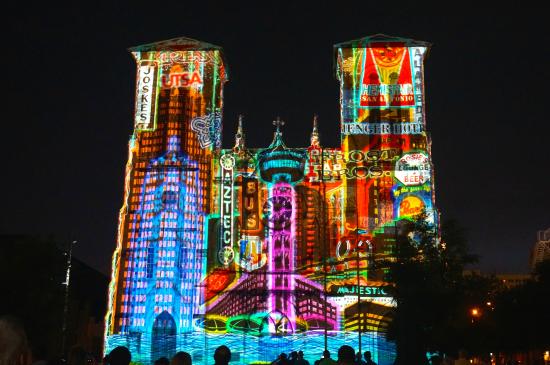 San Fernando Cathedral Lights